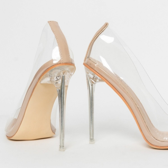 Nude clear pumps - Picture 3 of 4